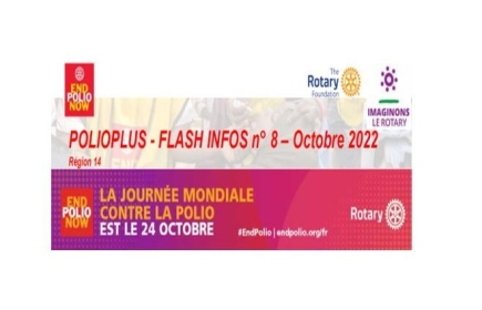 Le mois de la Polio - Octobre 2022