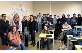 Retour d’expérience des élèves du collège Saint André de Colmar.